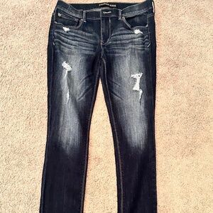 Dark blue jeans. Size 10R. Express